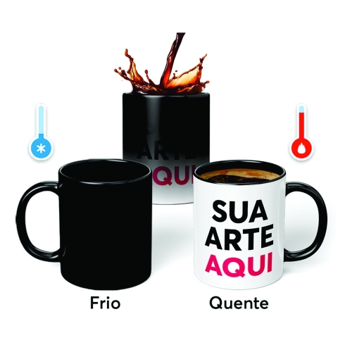 Caneca mágica cerâmica-E0009